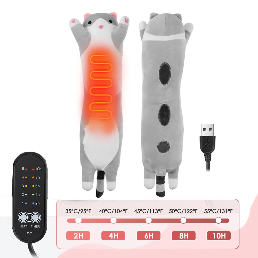 Sevair Deco Cute Cat Heating Pad