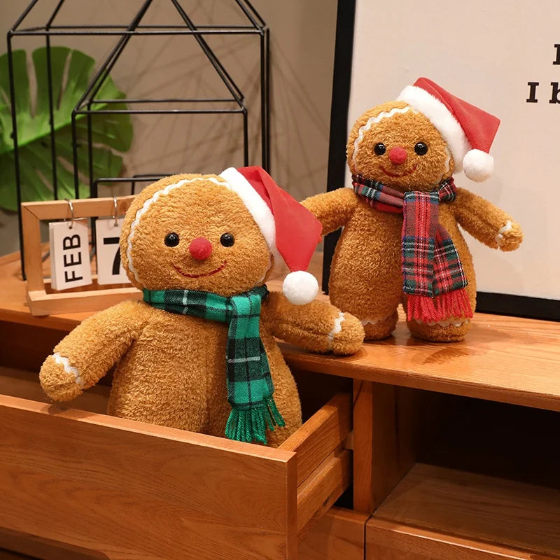 Sevair Deco Christmas Gingerbread Man Plush