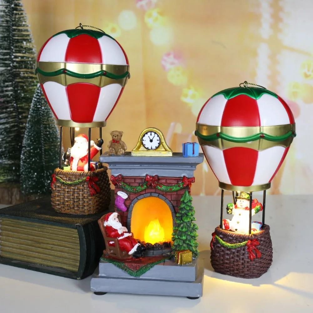 Sevair Deco Christmas Hot Air Balloon