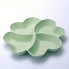 Heart-Shaped Divided Snack Tray