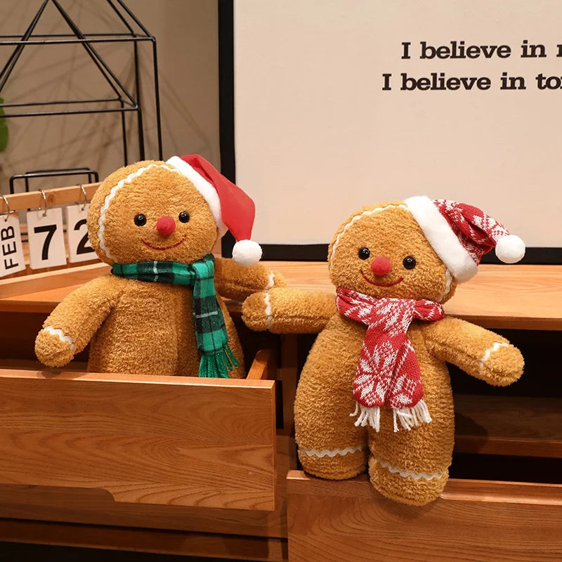 Sevair Deco Christmas Gingerbread Man Plush