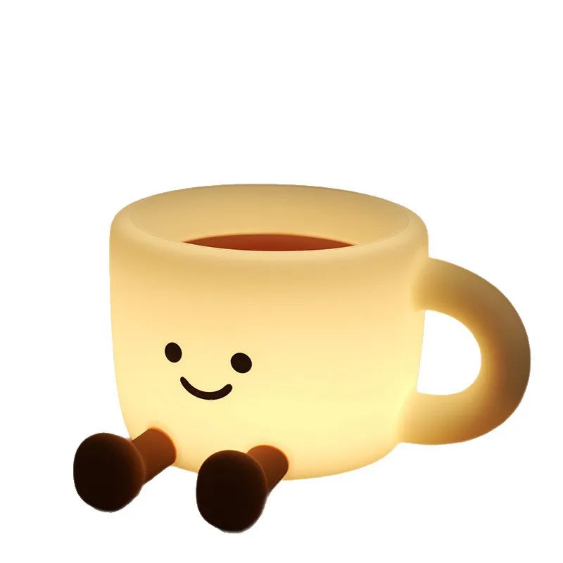 Rechargeable Coffee Cup Silicone Night Light