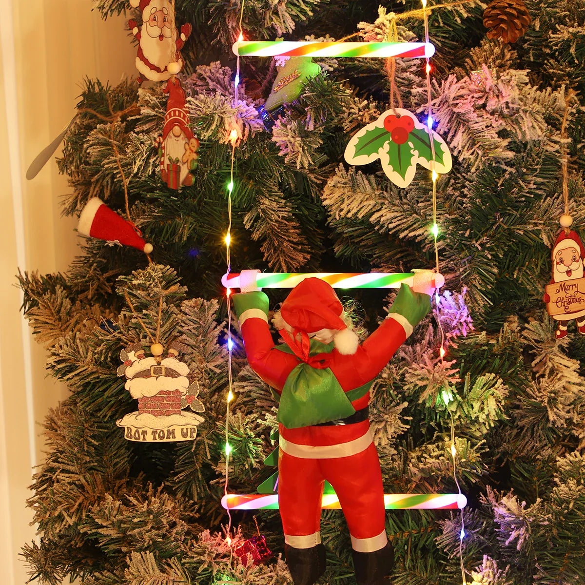 Sevair Deco Climbing Santa Ladder Set