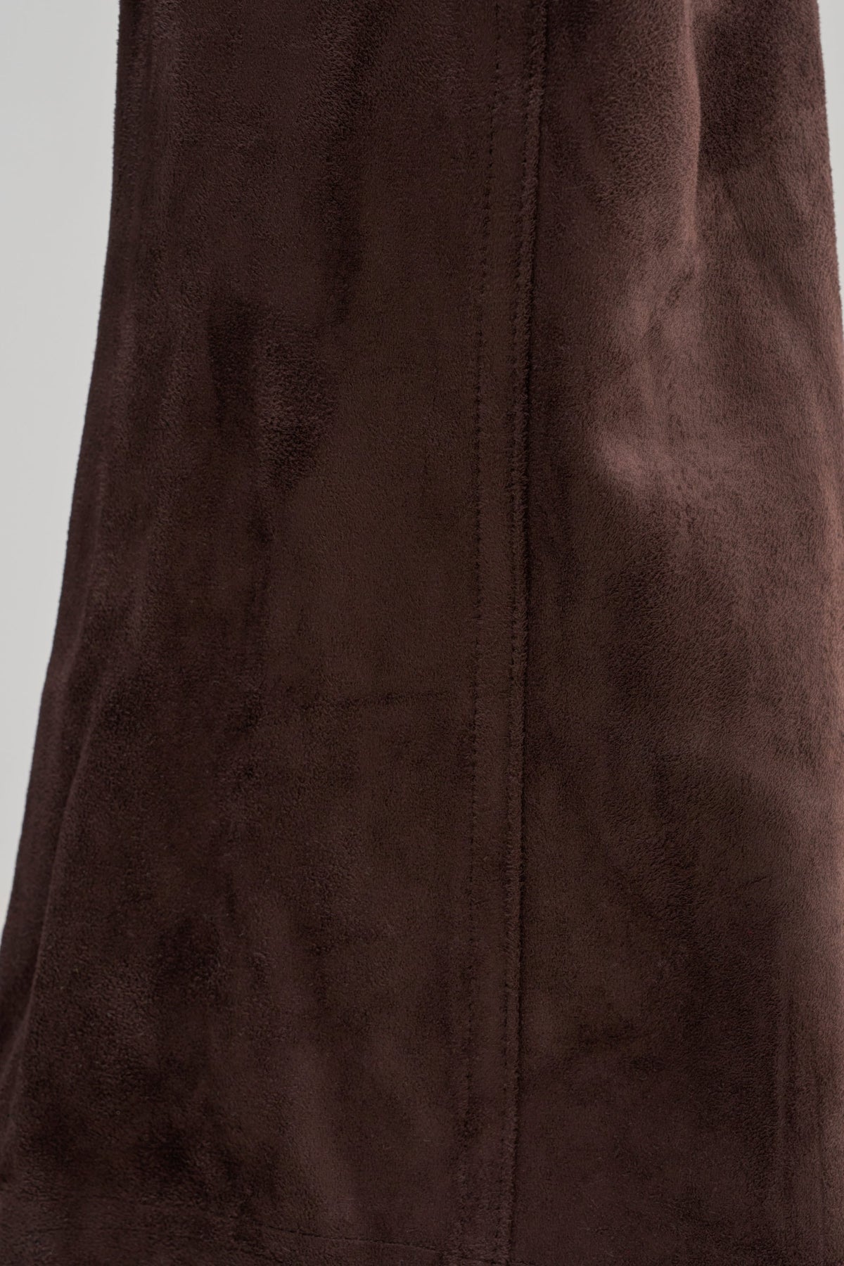 KAIA FAUX SUEDE FLARE LEGGING
