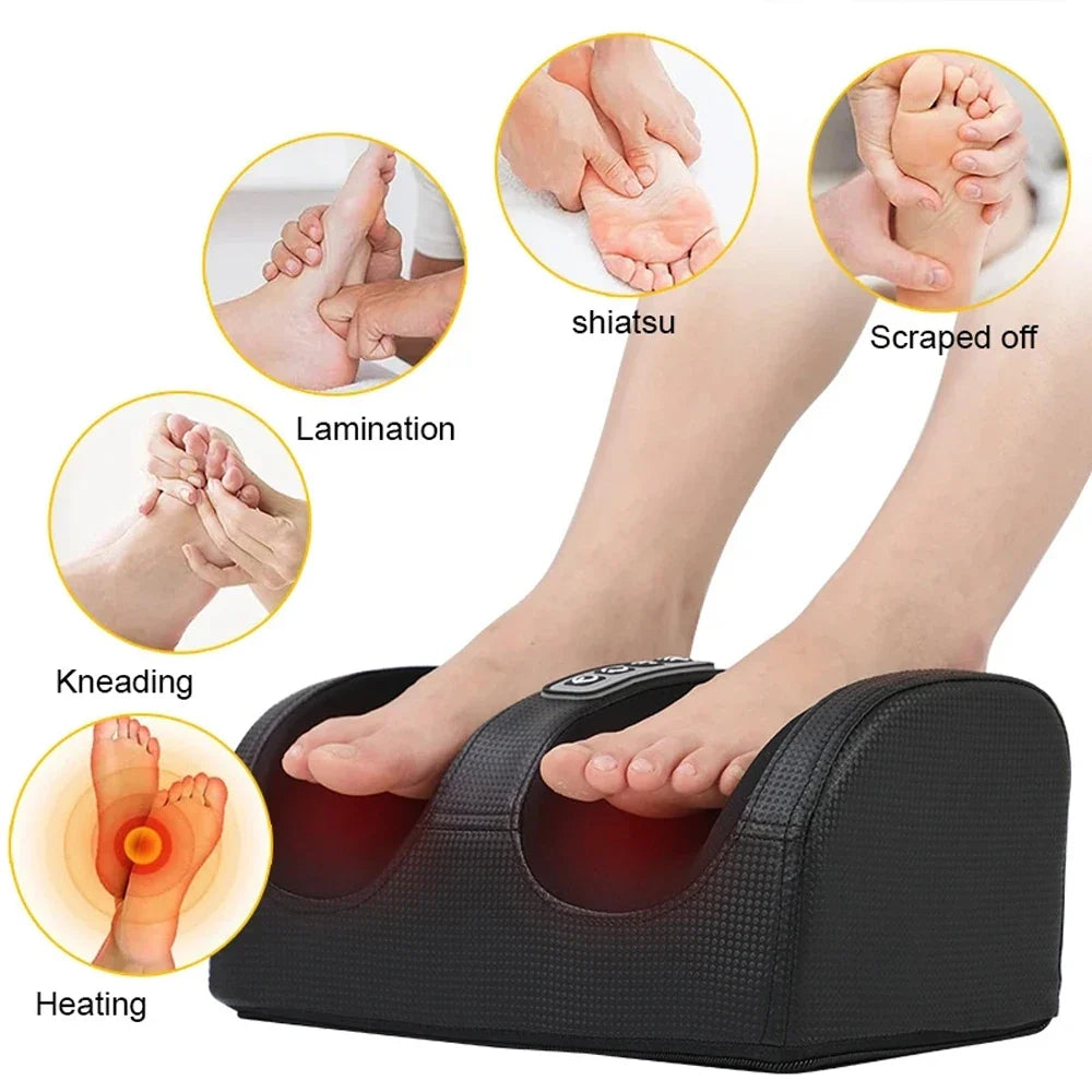 Sevair Deco Shiatsu Foot Massager with Heat for Feet & Calves