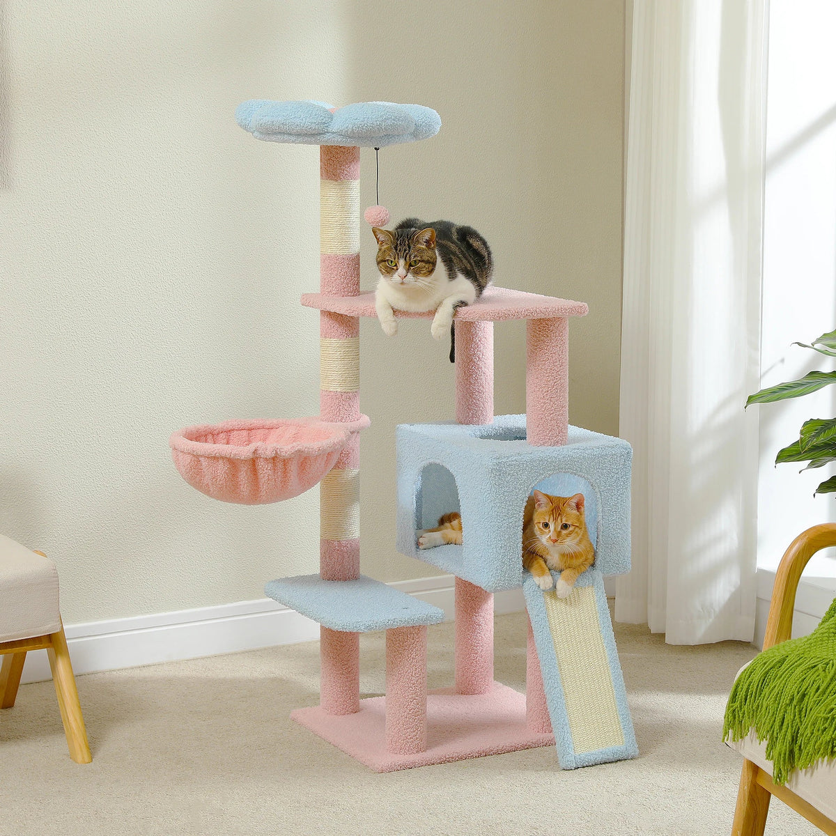 Sevair Deco Petalora Flower Cat Tree