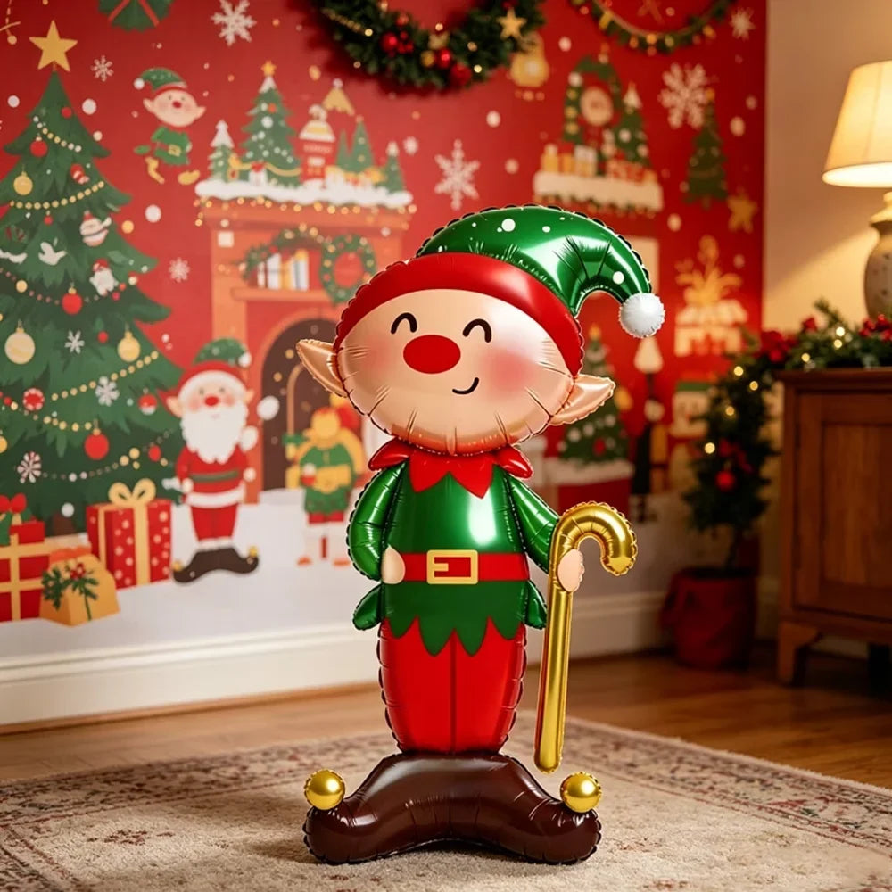 Sevair Deco Standing Christmas Elf Balloon