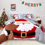 Sevair Deco Cozy Christmas Duvet Cover Bedding Set