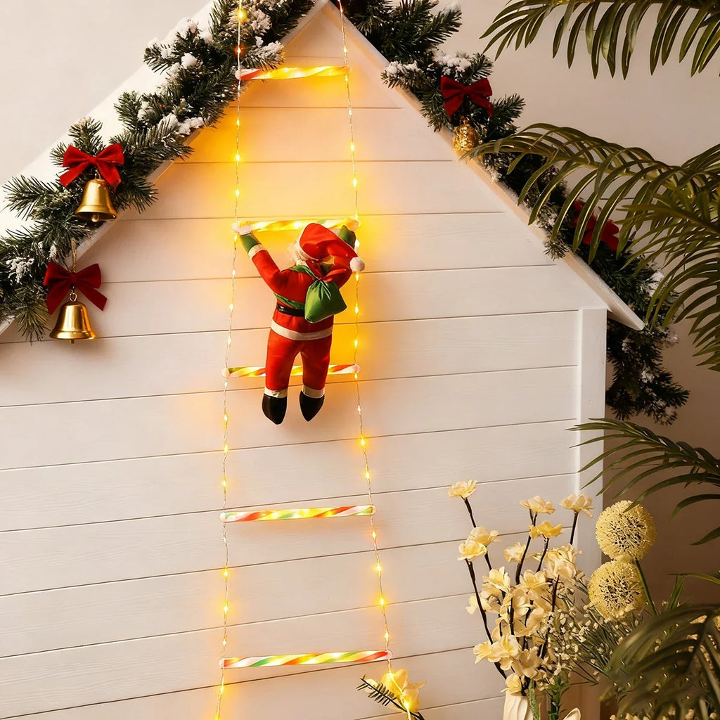 Sevair Deco Climbing Santa Ladder Set