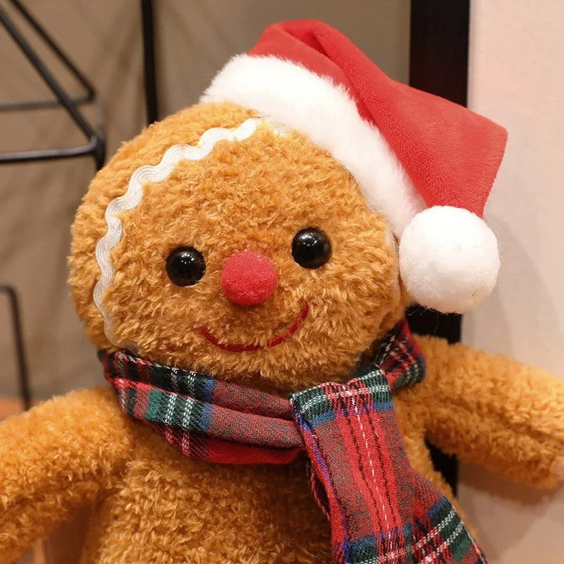 Sevair Deco Christmas Gingerbread Man Plush