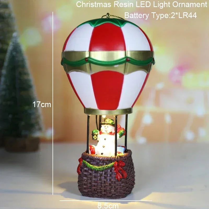 Sevair Deco Christmas Hot Air Balloon
