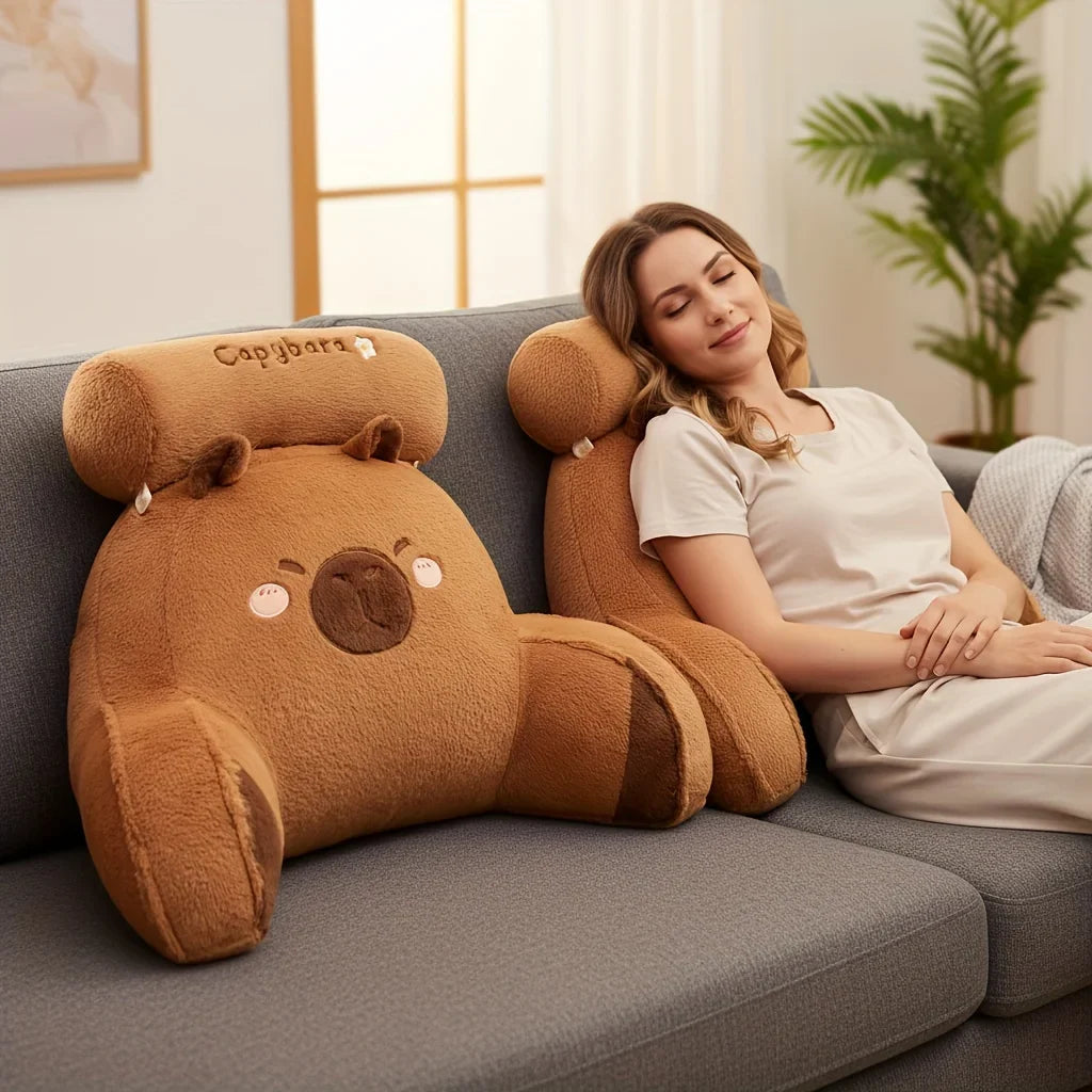 Sevair Deco Capybara Backrest Pillow