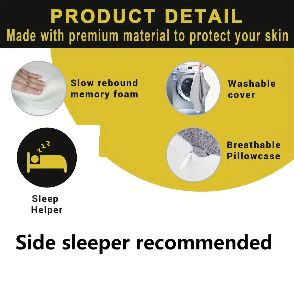 Sevair Deco Memory Foam Knee Pillow