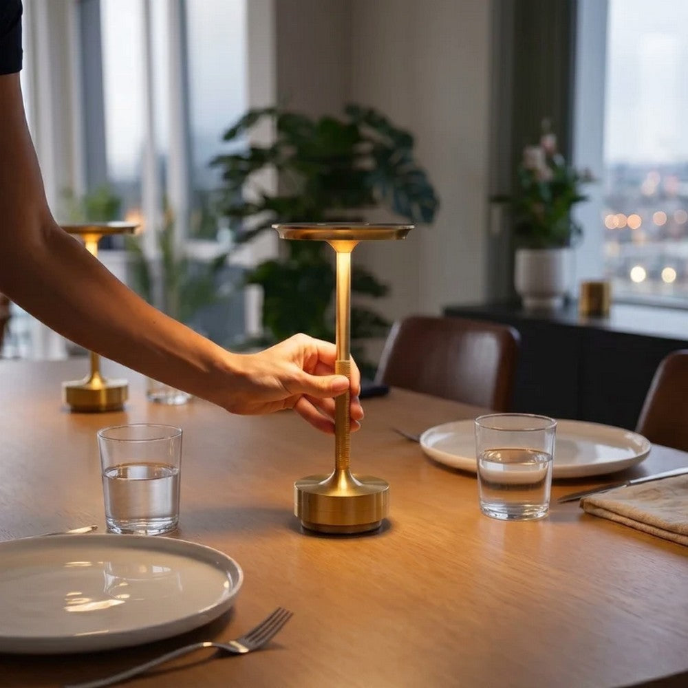 Sevair Deco Cordless Table Lamp with Touch Dimming