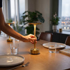 Sevair Deco Cordless Table Lamp with Touch Dimming