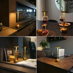 Sevair Deco Cordless Table Lamp with Touch Dimming