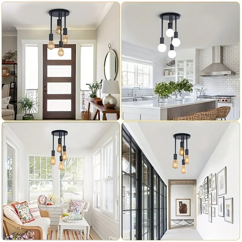 Sevair Deco 4-Light Ceiling Fixture
