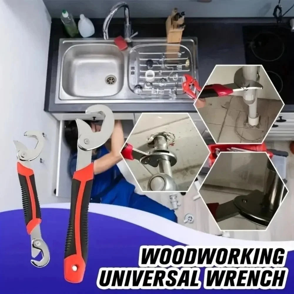 Sevair Deco Adjustable Wrench Duo Set