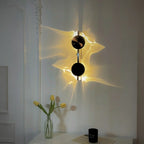 Sevair Deco Golden Ripple Wall Light