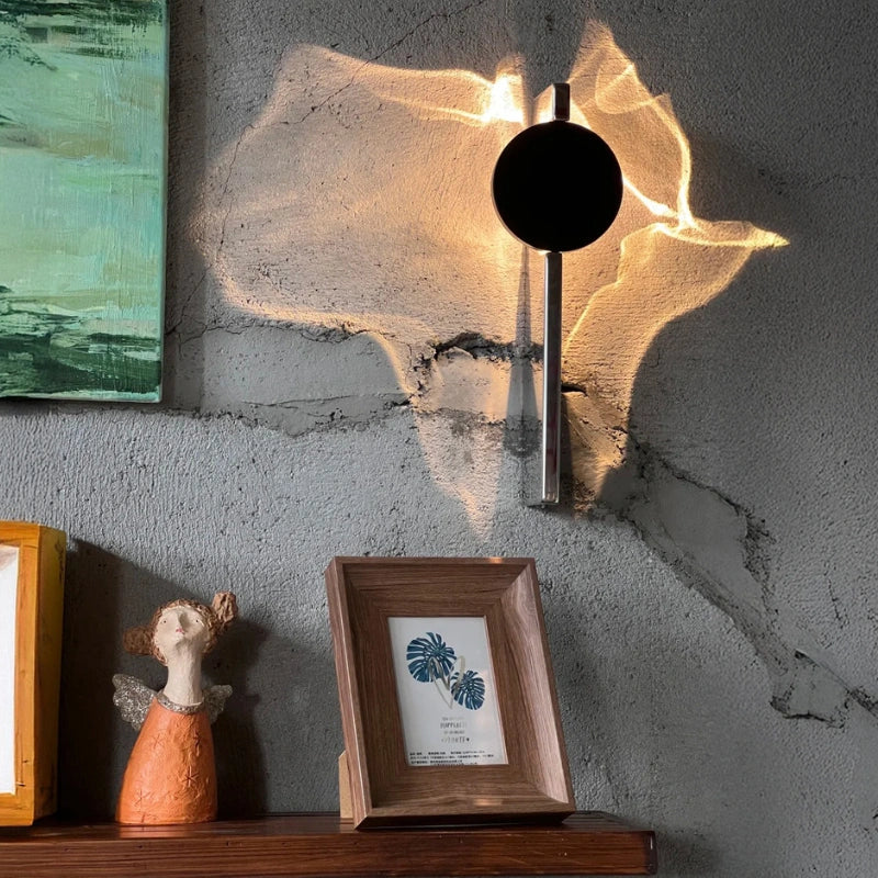 Sevair Deco Golden Ripple Wall Light 