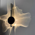 Sevair Deco Golden Ripple Wall Light