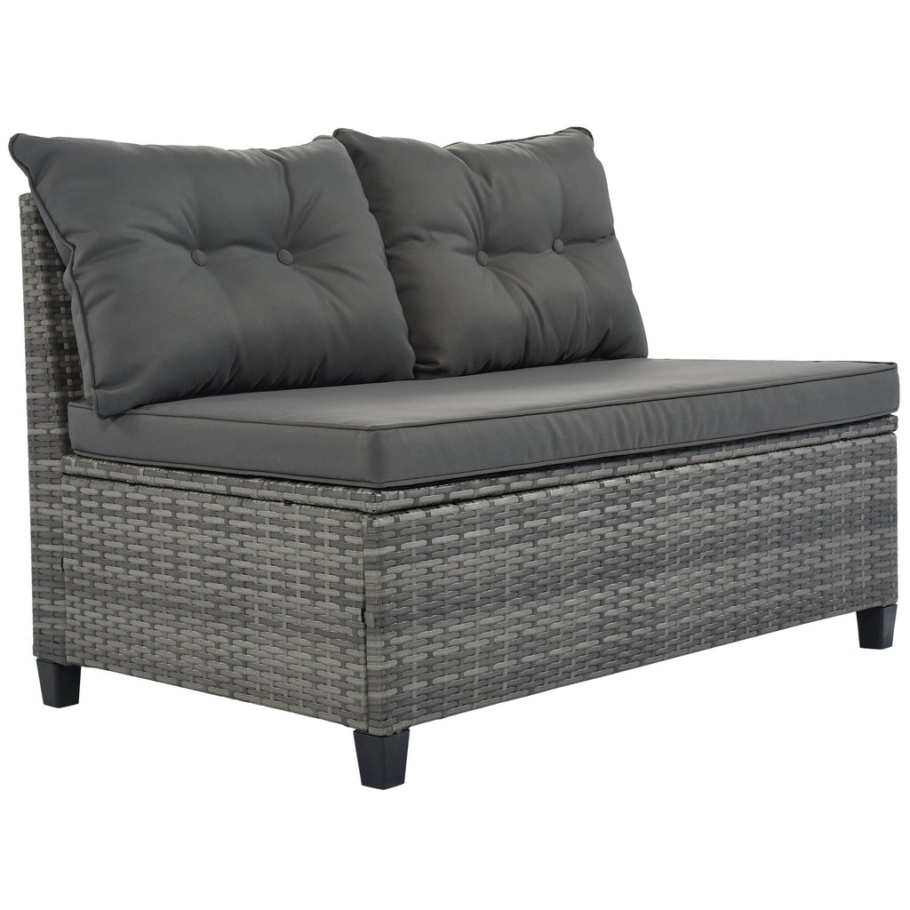 Sevair Deco Half-Moon Patio Set
