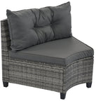 Sevair Deco Half-Moon Patio Set