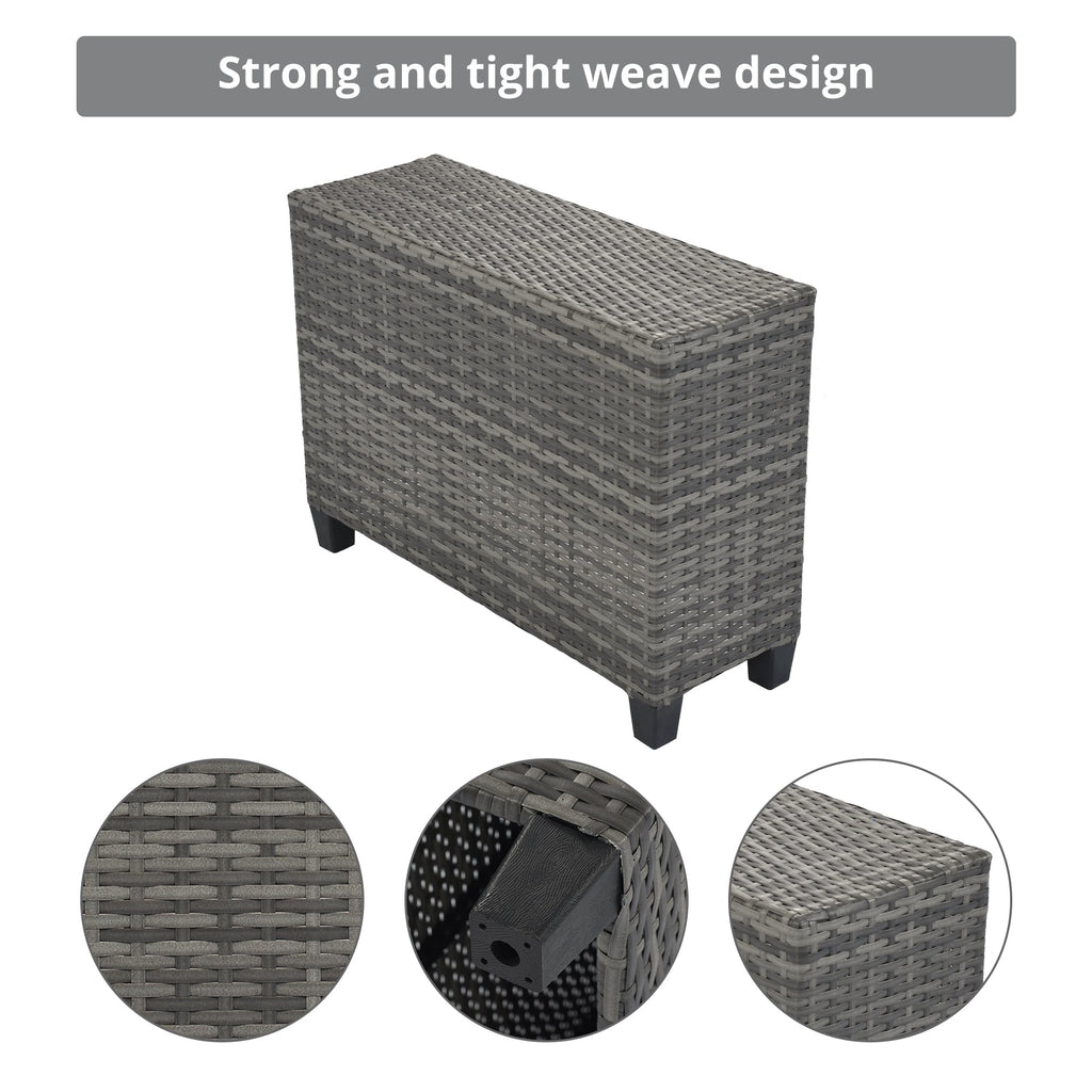 Sevair Deco Half-Moon Patio Set