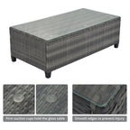 Sevair Deco Half-Moon Patio Set