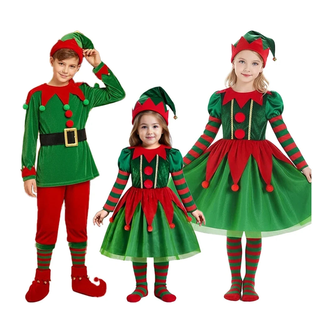 Sevair Deco Kids Elf Costume
