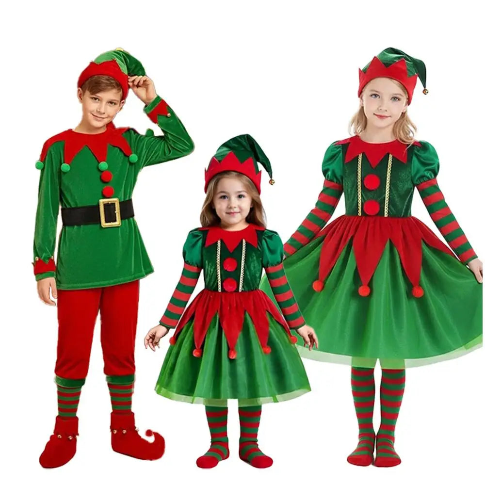 Sevair Deco Kids Elf Costume