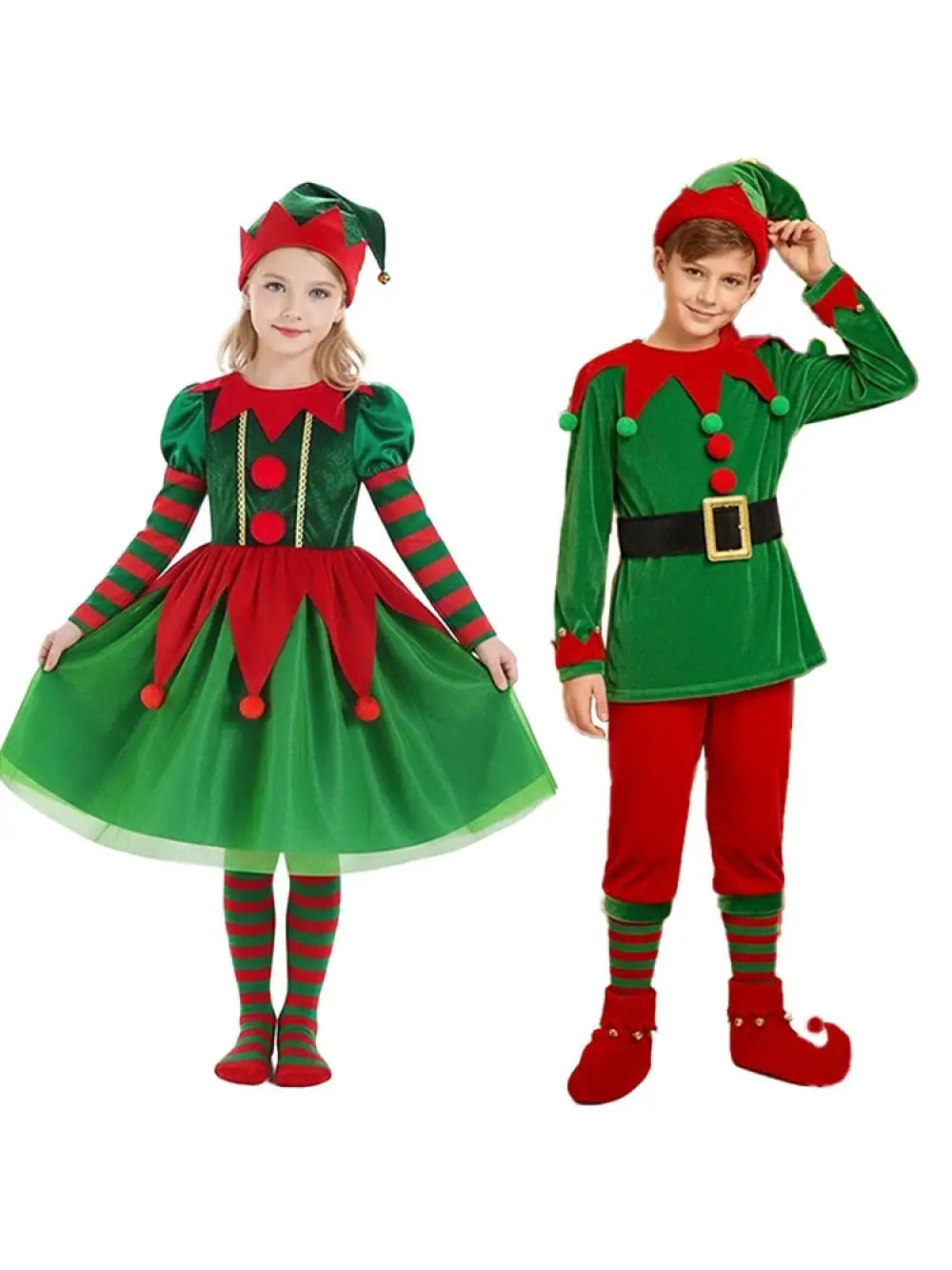 Sevair Deco Kids Elf Costume