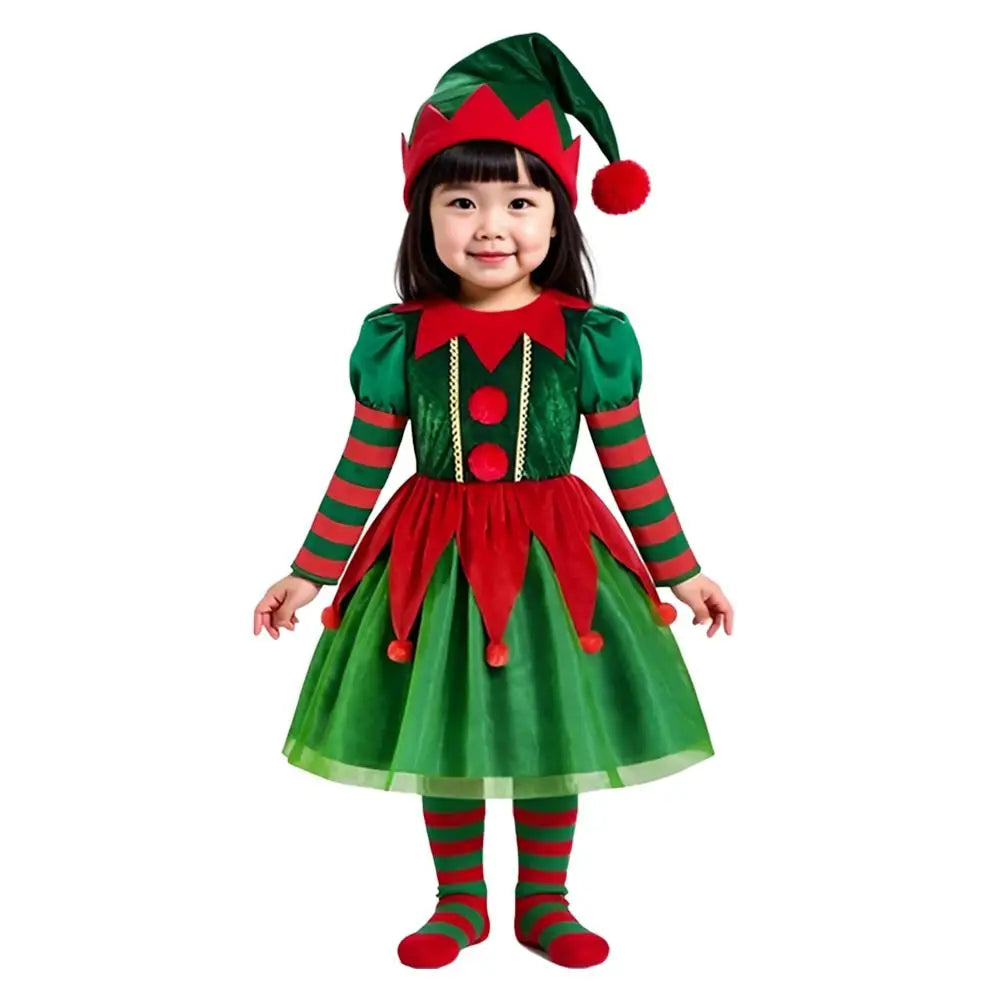 Sevair Deco Kids Elf Costume