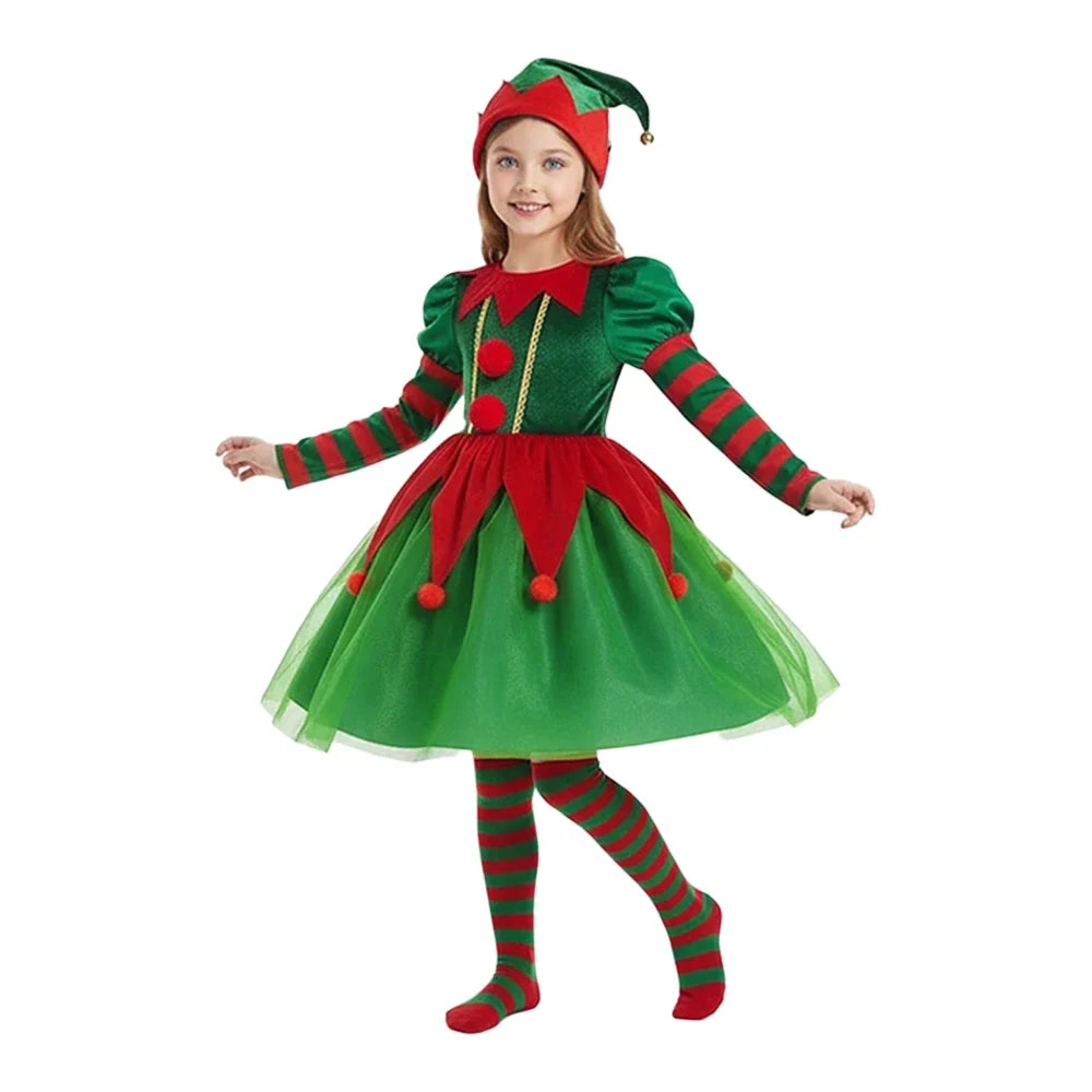 Sevair Deco Kids Elf Costume