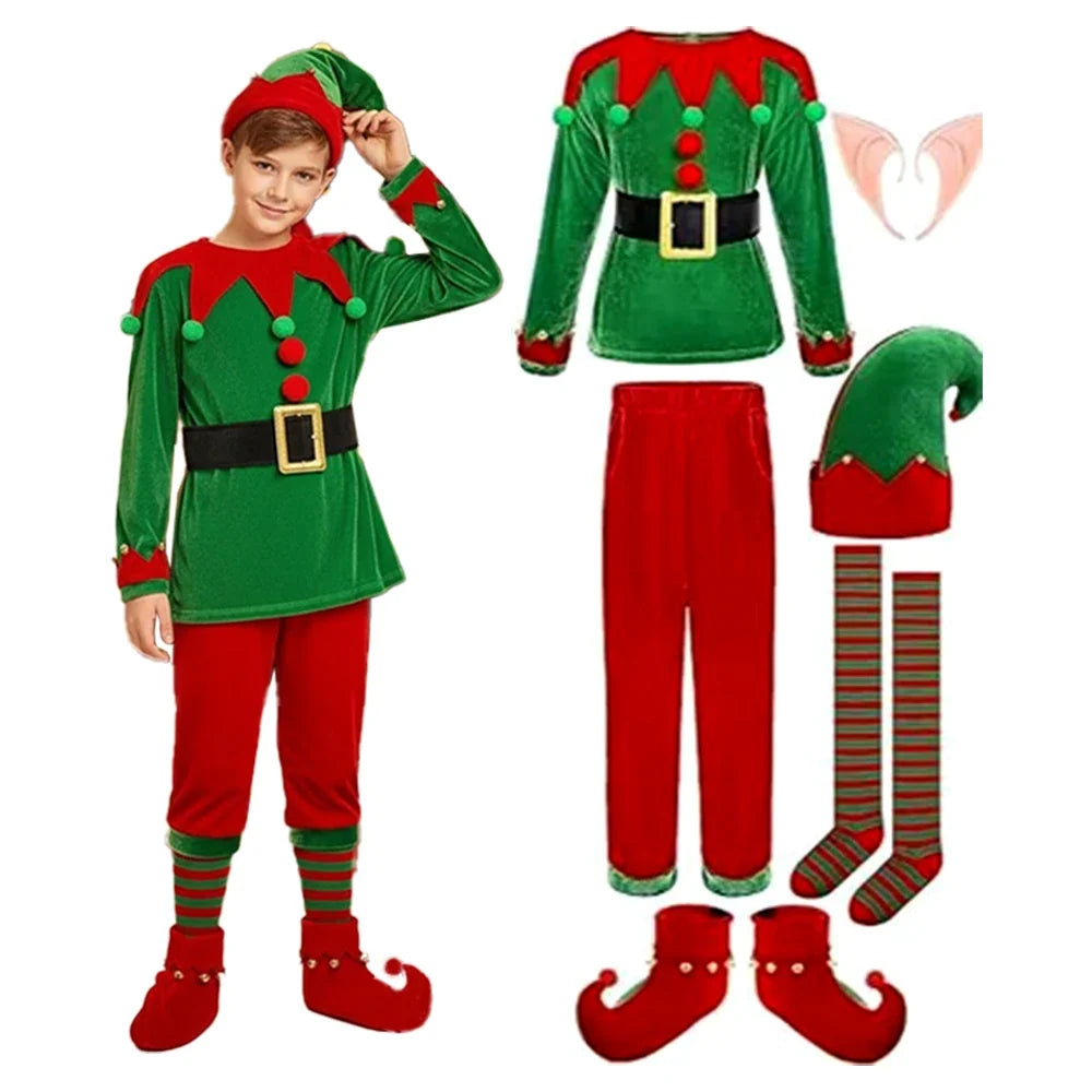 Sevair Deco Kids Elf Costume