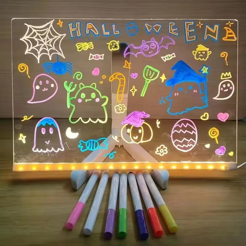 Sevair Deco LED Acrylic Writing Board, 3 Sizes