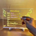 Sevair Deco LED Acrylic Writing Board, 3 Sizes