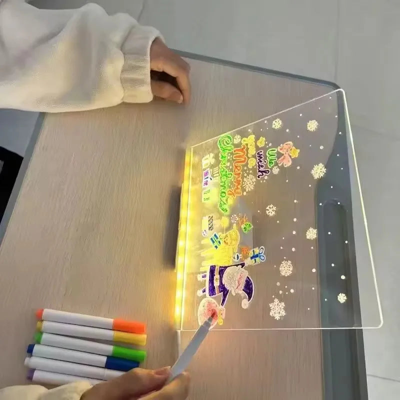Sevair Deco LED Acrylic Writing Board, 3 Sizes