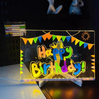 Sevair Deco LED Acrylic Writing Board, 3 Sizes