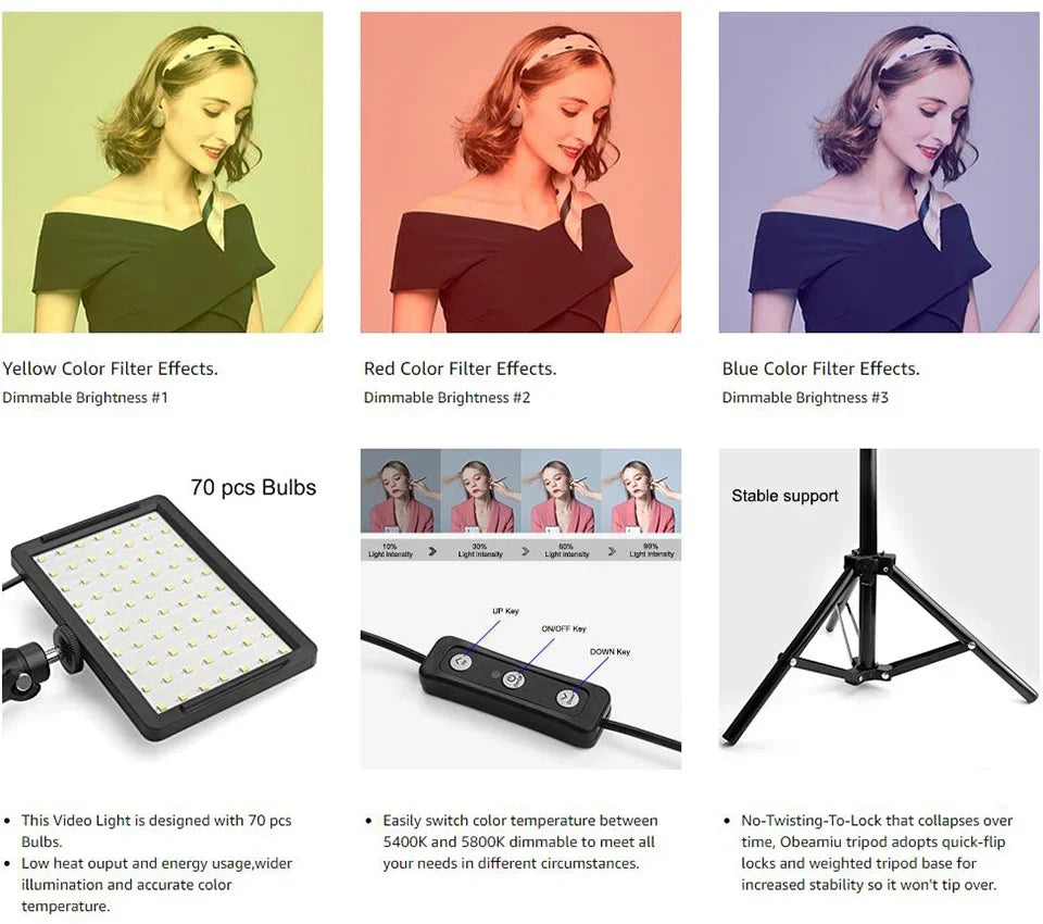 Sevair Deco LED Photography Tripod Light