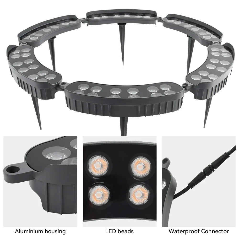Sevair Deco LED Tree Ring Garden Light