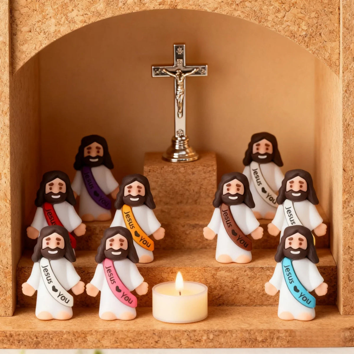 Sevair Deco Mini Jesus Figurines