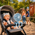 Sevair Deco Octopus Stroller Fan