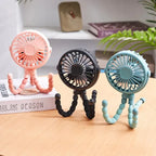 Sevair Deco Octopus Stroller Fan