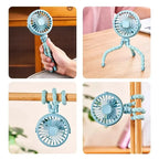 Sevair Deco Octopus Stroller Fan