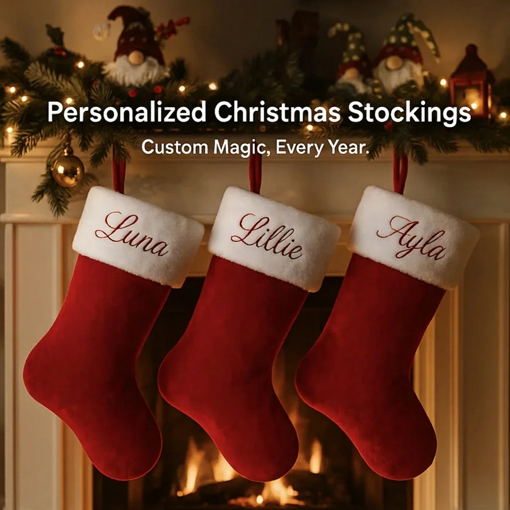 Sevair Deco Personalized Christmas Stockings