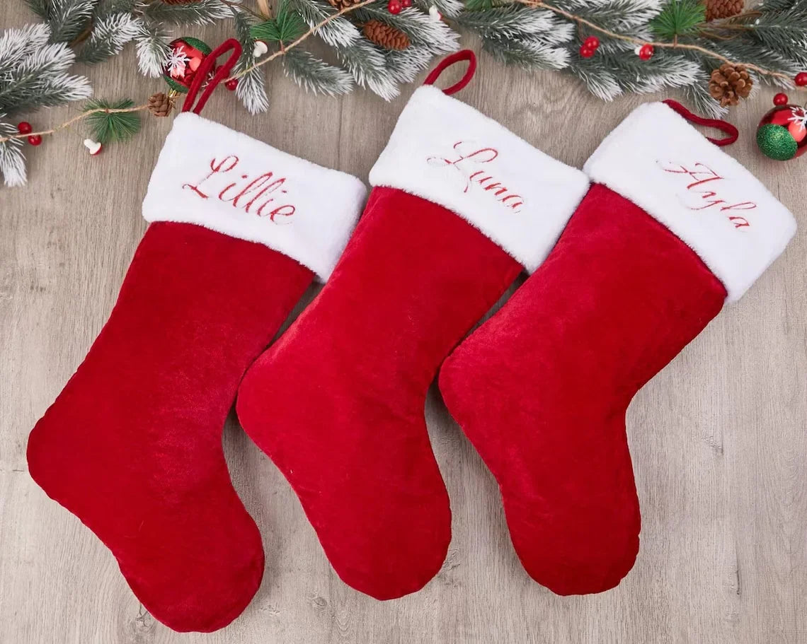 Sevair Deco Personalized Christmas Stockings
