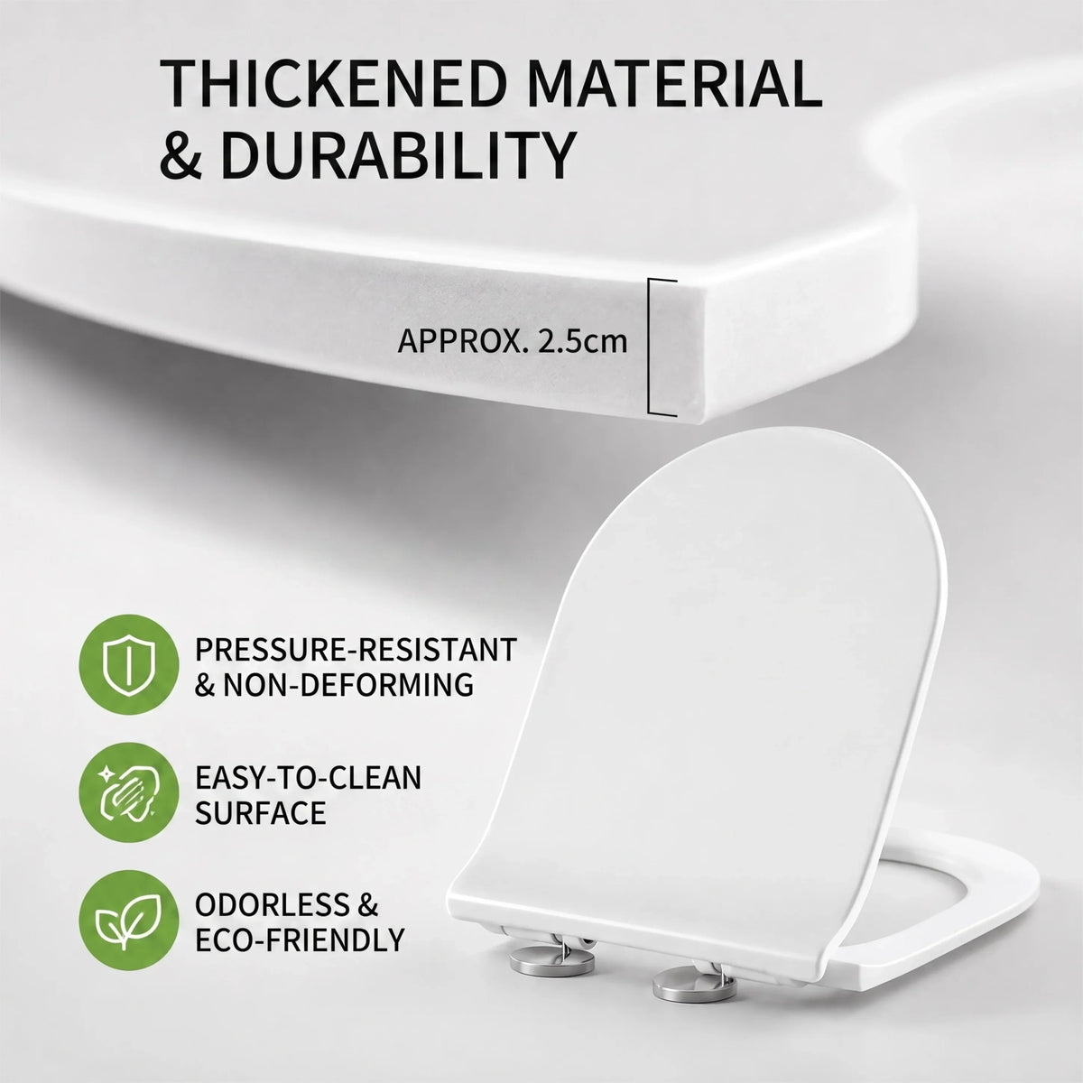 Sevair Deco Soft Close Toilet Seat
