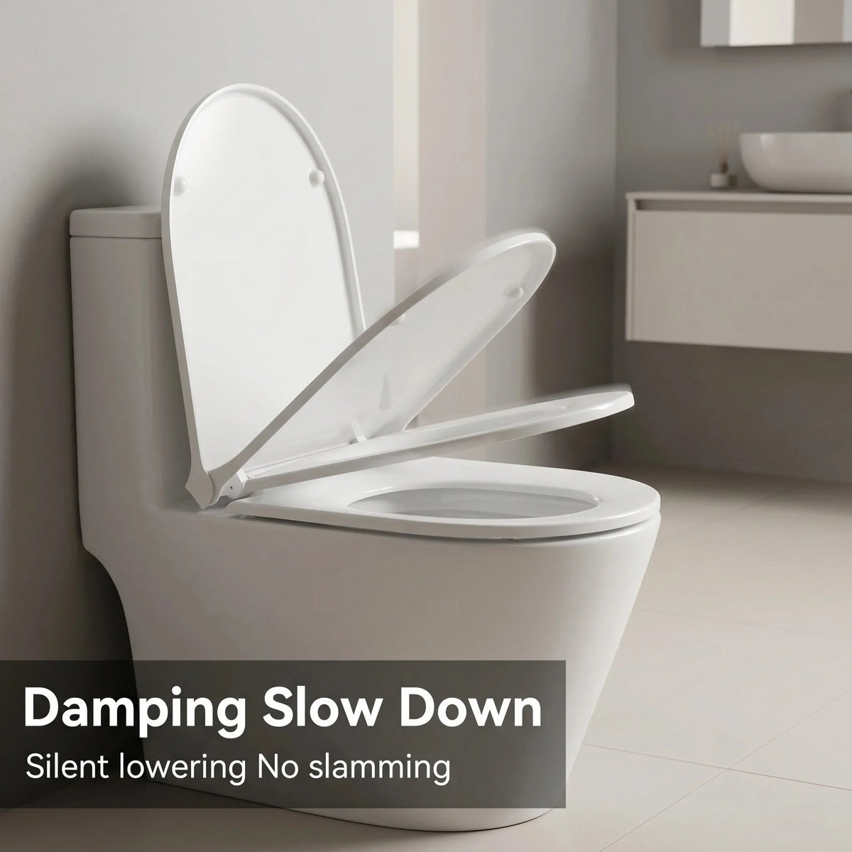 Sevair Deco Soft Close Toilet Seat