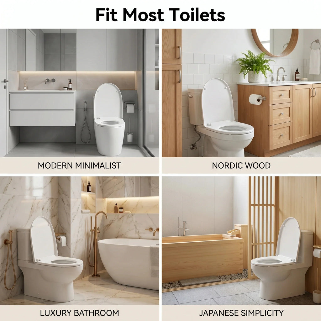 Sevair Deco Soft Close Toilet Seat